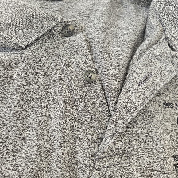 Chicago Bulls VTG Lee Sports Grey Team Staff Polo Size Large - Picture 9 of 10